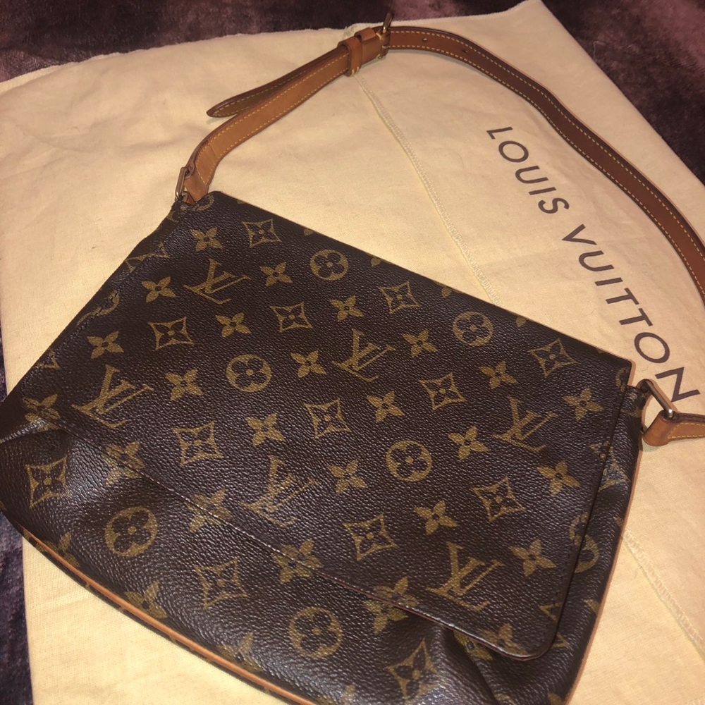 Louis Vuitton Monogram vintage shoulder bag/clutch